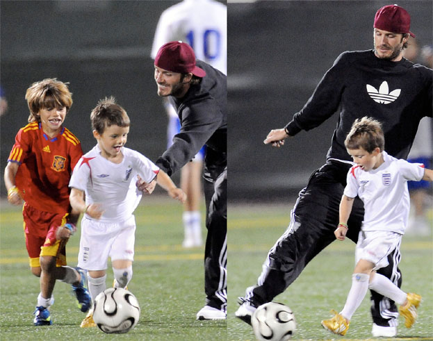 David Beckham: Surowo wychowuję synów