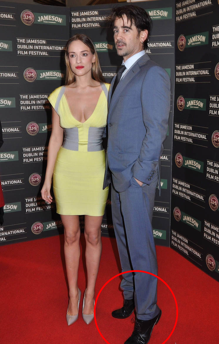 Colin Farrell jest za niski dla Alicji? (FOTO)