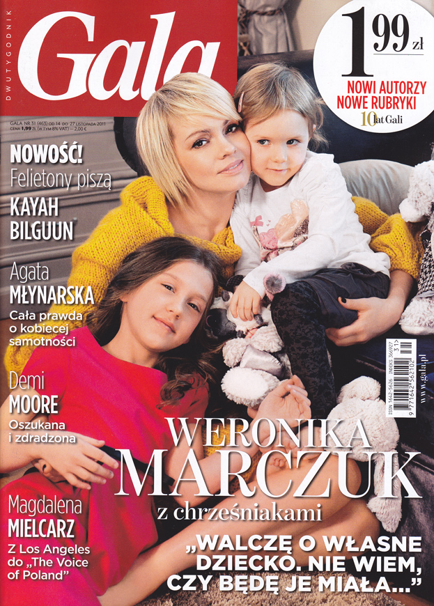 Marczuk walczy o dziecko na okładce... (SZCZYT ŻENADY?)